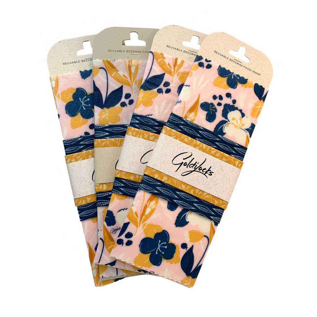 Goldilocks - Beeswax Food Wraps: Amber Blueberry
