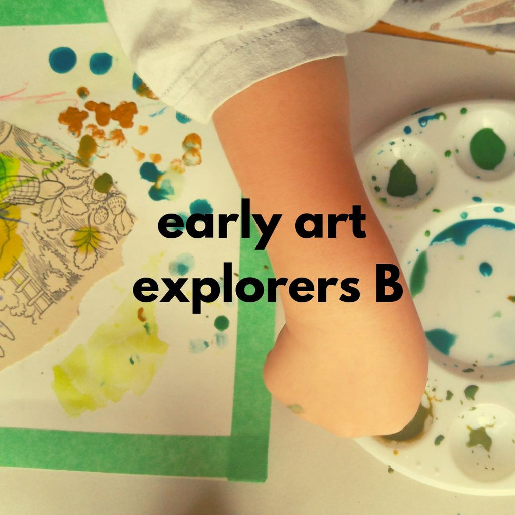 Early Art Explorers - class B (Fall 2019 | ages 2-3 with 1 caregiver)