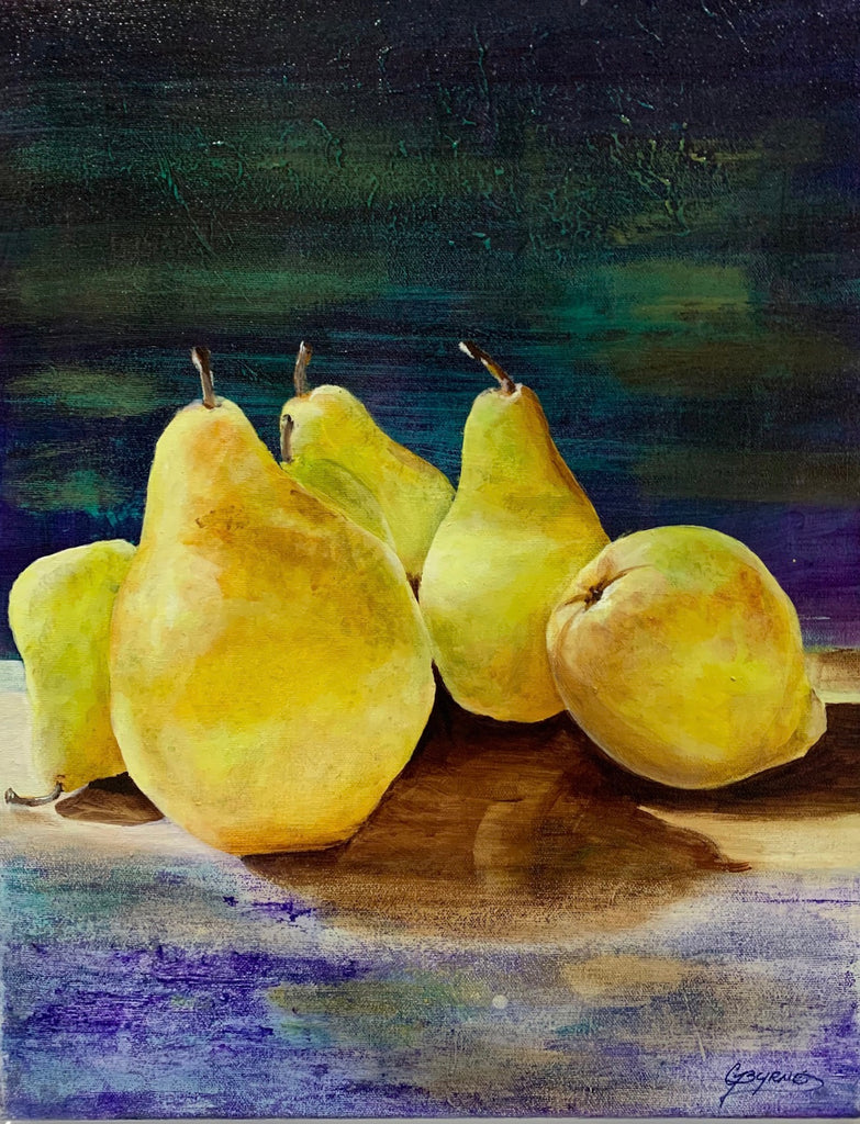 Geri Byrne, 3 Pears & a Pair