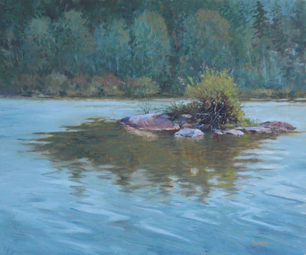 German MacKenzie, Island at Beaver Lake