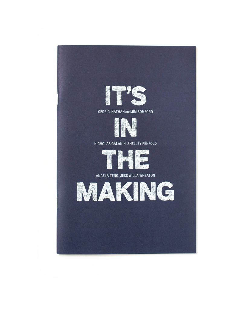 Its In The Making. Material Practice.