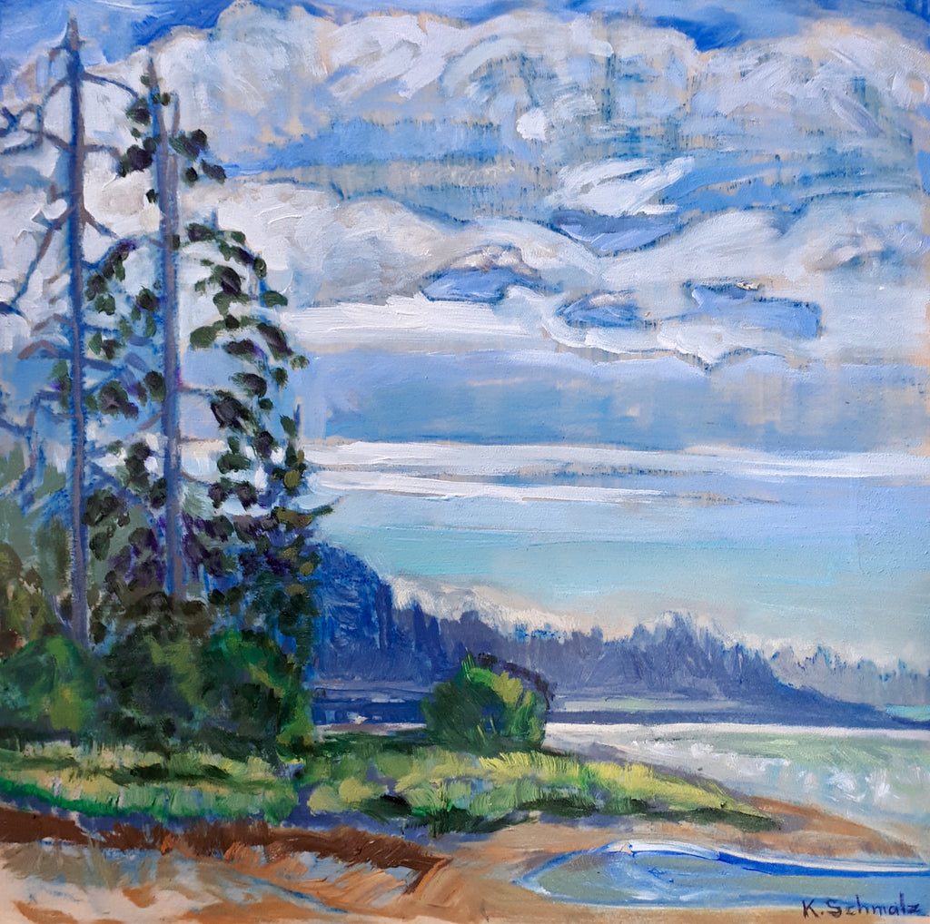 Kathleen Schmalz, View from Royal Roads #2