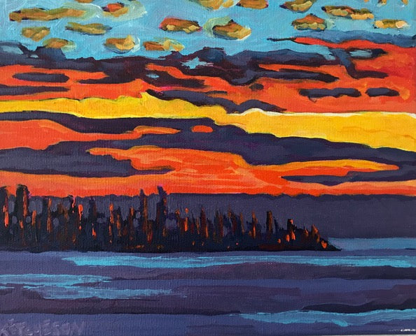 Kelly Ketcheson, Cattle Point Sunset
