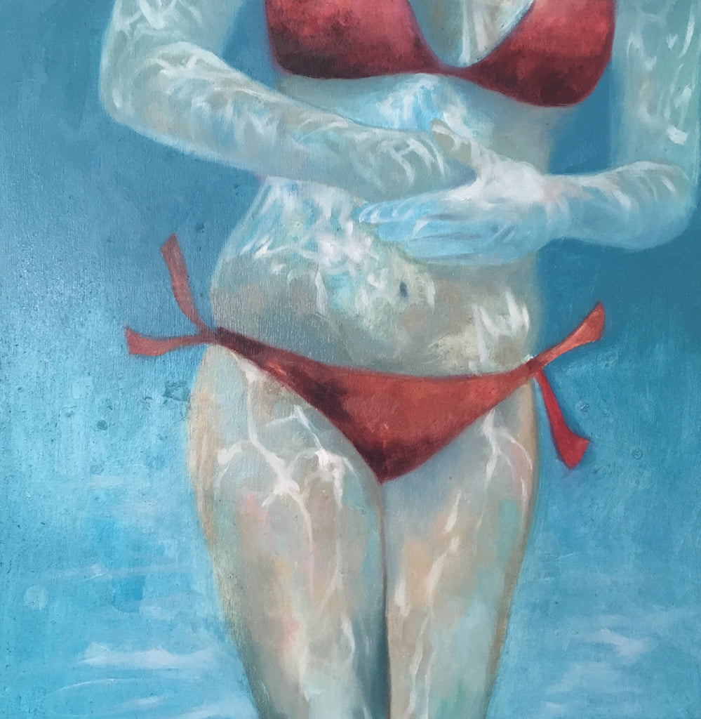 Lisa Hebden, Demure Swimmer