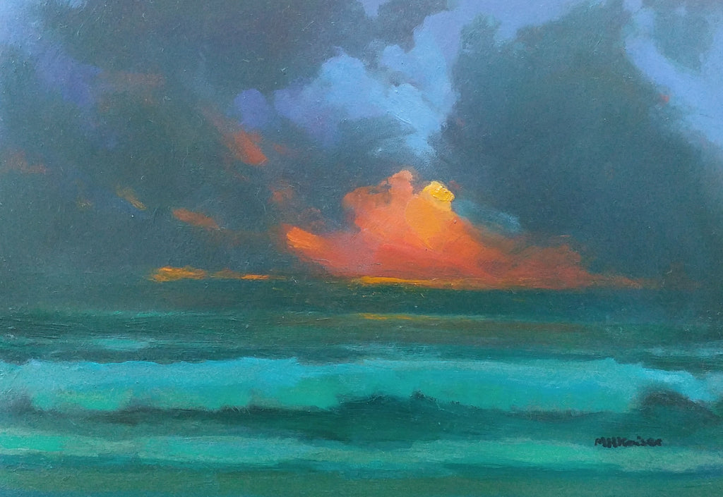 Marshall Hugh Kaiser, January Sunset, Dallas Road II