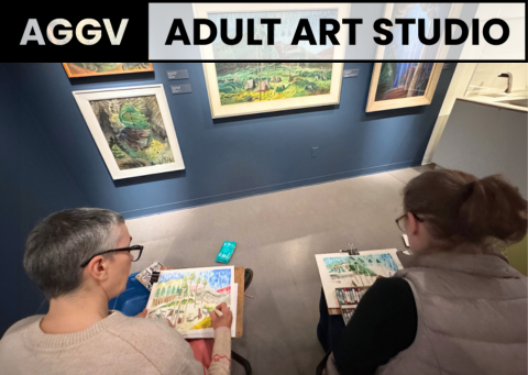 Drawing From the Gallery | 18+ | Wednesday, September 23, October 21, November 18, December 16 | 10:00am-12:00pm