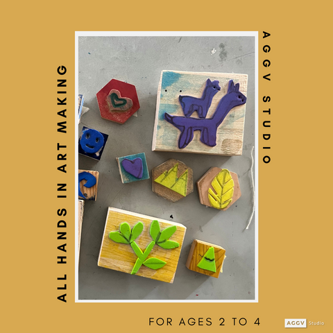 All Hands In Art Making (Fall 2023 | ages 2-4 with 1 caregiver | in-person)