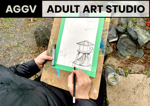 Drawing from the Gallery | Ages 18+ | Wednesday, January 14, February 11, March 11 | 10:00am-12:00pm