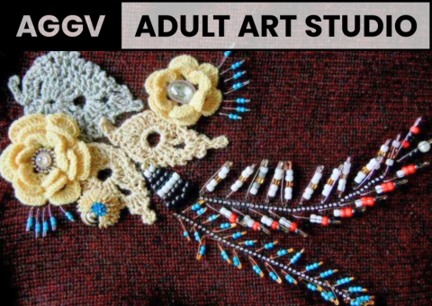 Mixed Media Embroidery | 18+ | Thursday, April 2 – April 16 | 6:00pm-8:00pm