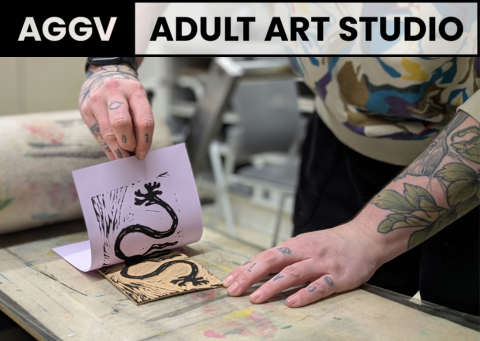 Discover Linocut Printing | Ages 18+ | Thursdays, November 6 – 13 | 6:00-8:00pm