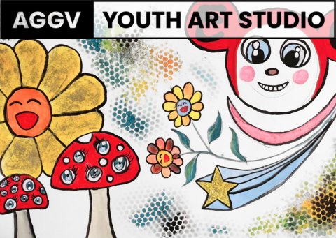 Pop Art Fusion | Ages 10-13 | Saturday, January 25 - March 8, 2025 | 10am-12pm