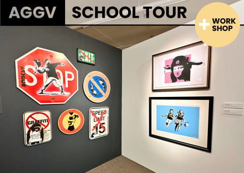 School Tour + Workshop | From Warhol to Banksy | Thursday, February 4 | 9:30 am | Grades 2-12