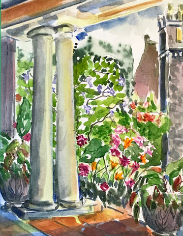 Charlotte Bell, Italian Gardens at Hatley Castle, Victoria