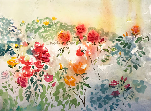 Charlotte Bell, Rose Garden, Government House