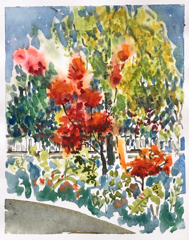 Charlotte Bell, Trees in October, Government House