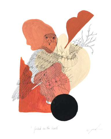 Claire Gaulin-Brown, Parked in the Desert