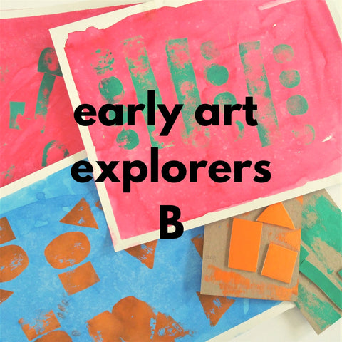 Early Art Explorers - class B (Spring 2019 | ages 2-3 with 1 caregiver)