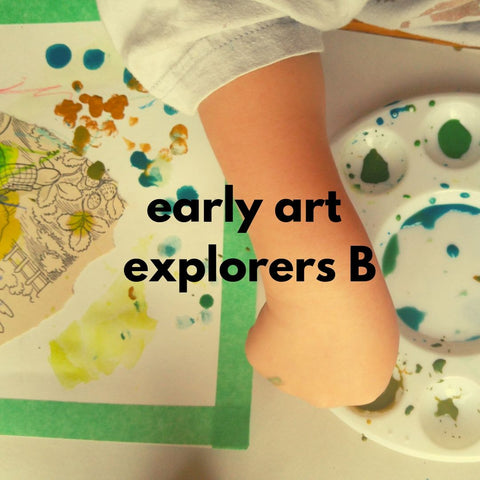 Early Art Explorers - class B (Fall 2019 | ages 2-3 with 1 caregiver)