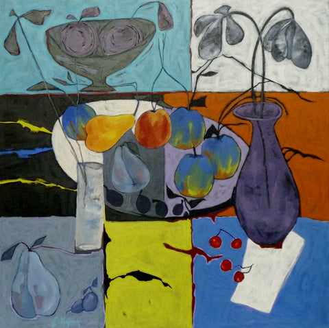 Eduard Kajdasz, Still Life with Purple Vase