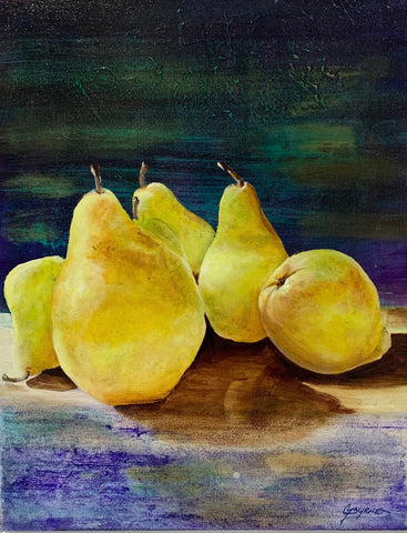 Geri Byrne, 3 Pears & a Pair