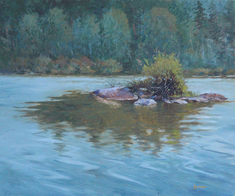 German MacKenzie, Island at Beaver Lake