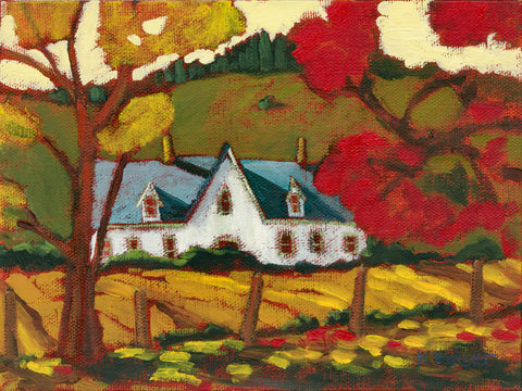 Karen Lynn Kaiser, Farmhouse, Mount Newton