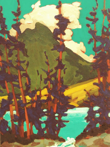 Karen Lynn Kaiser, The Falls at Buttle Lake