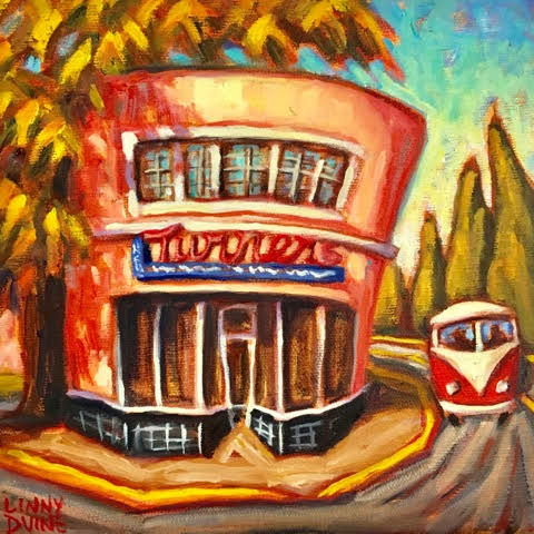 Linny D Vine, Turner's & Red Bus