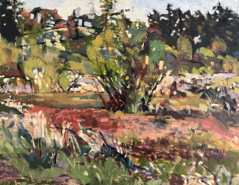 Marcia Semenoff, In the Middle of the Red Grass