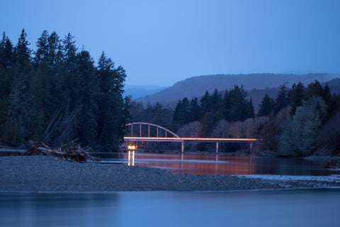 Mary E Coakley, Twilight on the Bridge
