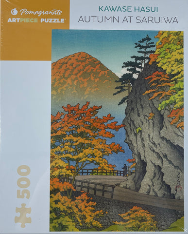 Kawase Hasui: Autumn at Saruiwa Puzzle