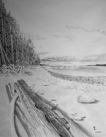 Ron Cole, Lying on the Beach