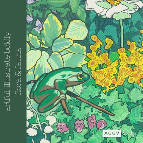 artful: Illustrate Boldly | Flora & Fauna  (spring 2021 | adult workshop | online)