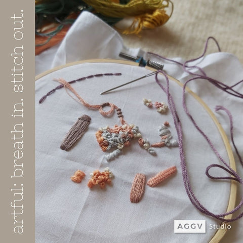artful: Breathe In. Stitch Out (winter 2021 | adult workshop | in-person)