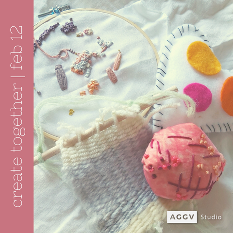 Create Together | Feb 12 (winter 2022 | friends & family workshop | in-person)