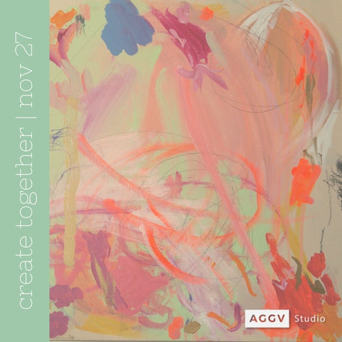 Create Together | Nov 27 (fall 2021 | friends & family workshop | in-person)