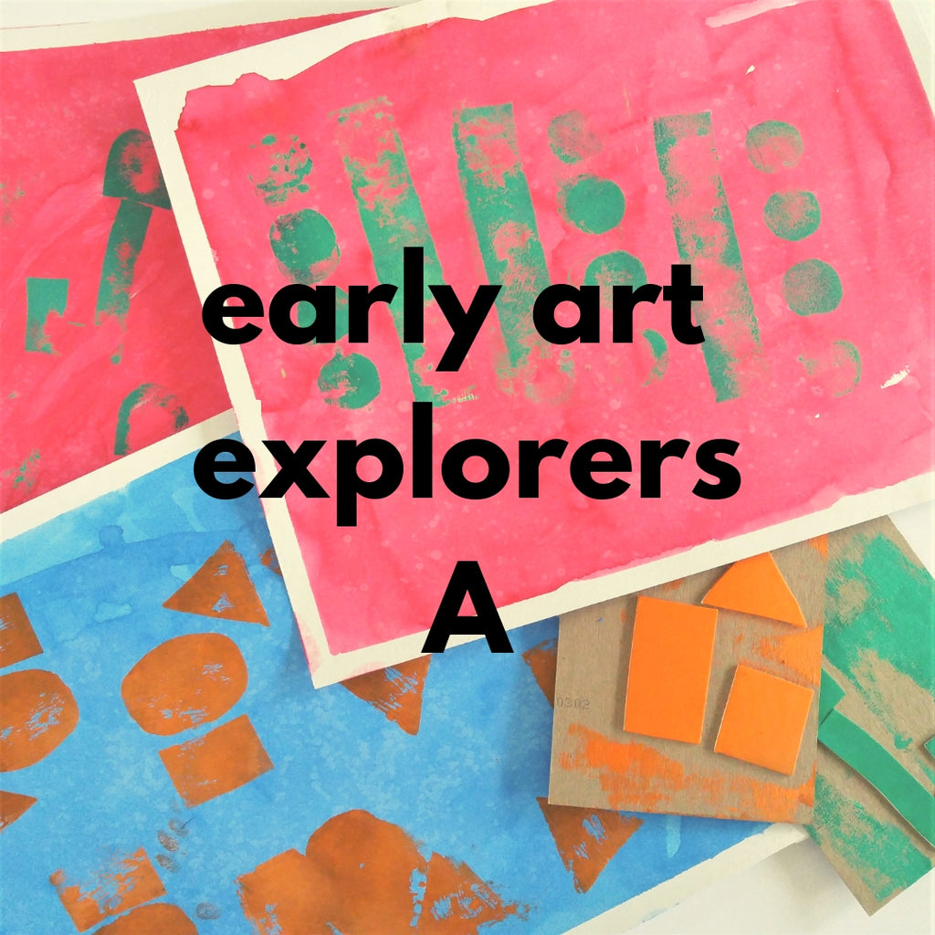 Early Art Explorers - class A (Spring 2019 | ages 2-3 with 1 caregiver)