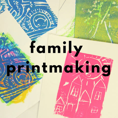 Family Printmaking (Spring 2019 | 1 adult and up to 2 children)