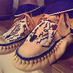 Spring Break Week Two: Mocassin Making!