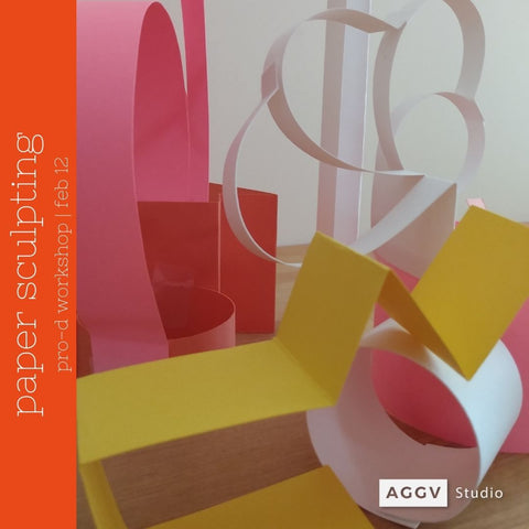 Paper Sculpting – PD Day workshop (winter 2021 | ages 6-12 | online)