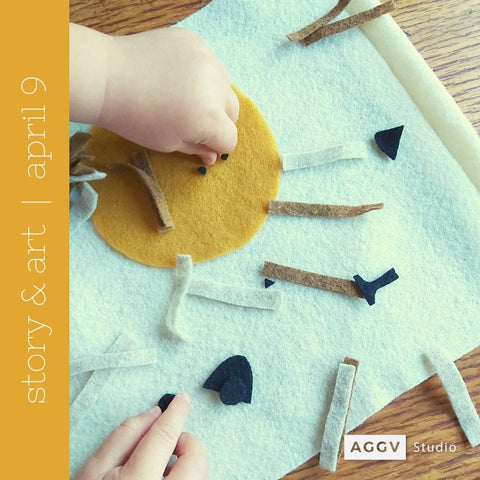 Story & Art April (spring 2021 | ages 2-4 with 1 caregiver | in-person)