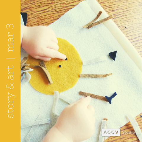 Story & Art | Mar 3 (winter 2022 | ages 2-4 with 1 caregiver | in-person)
