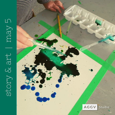 Story & Art - May (spring 2022 | ages 2-4 with caregiver | in-person)