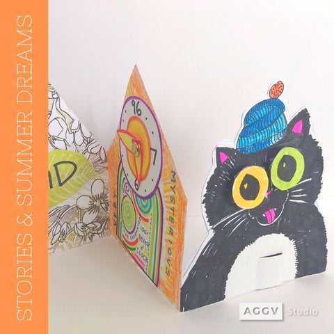 Stories and Summer Dreams  (summer art camp workshop 2021 | ages 6-12 | online)